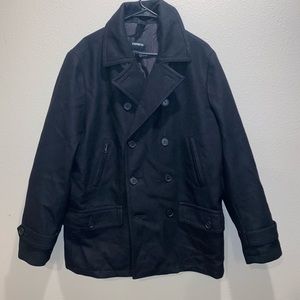 Express pea coat size Large